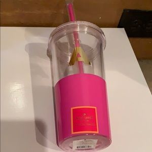 kate spade Insulated Timber with Straw (Initial A)